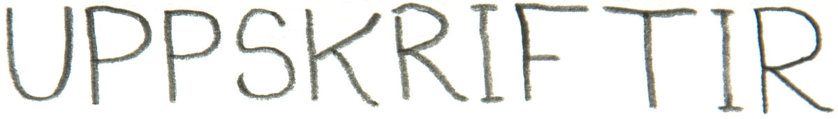 Uppskriftir